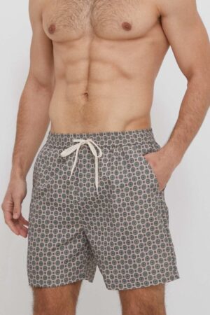 Les Deux pantaloni scurti de baie culoarea bej