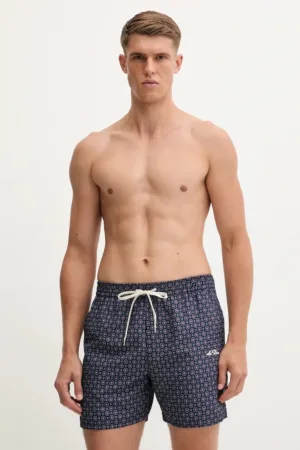 Les Deux pantaloni scurți de baie culoarea bleumarin