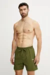 Les Deux pantaloni scurti de baie culoarea verde