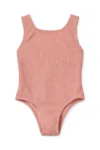 Liewood costum de baie dintr-o bucată pentru copii Bianco Swimsuit culoarea roz