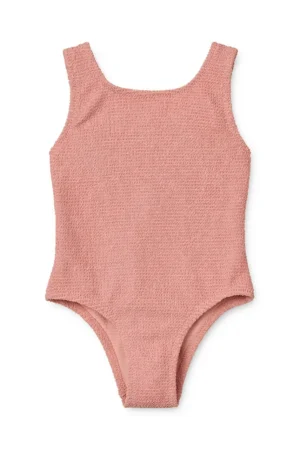 Liewood costum de baie dintr-o bucată pentru copii Bianco Swimsuit culoarea roz
