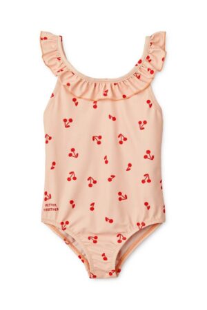 Liewood costum de baie dintr-o bucată pentru copii Kallie Printed Swimsuit culoarea rosu