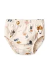 Liewood costum de baie pentru copii Anthony Baby Printed Swim Pants culoarea bej