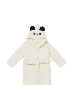 Liewood halat de baie din bumbac pentru copii Lily Bathrobe culoarea bej
