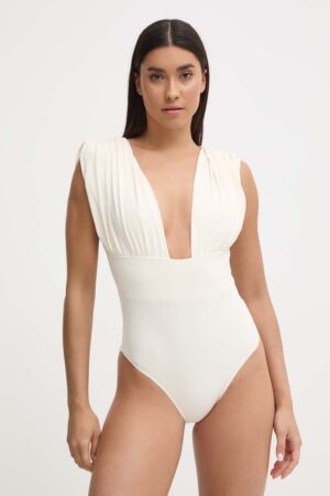MAIO Paris costum de baie dintr-o bucată culoarea bej