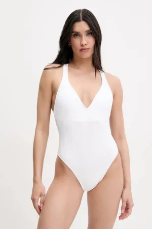 MICHAEL Michael Kors costum de baie dintr-o bucată culoarea alb