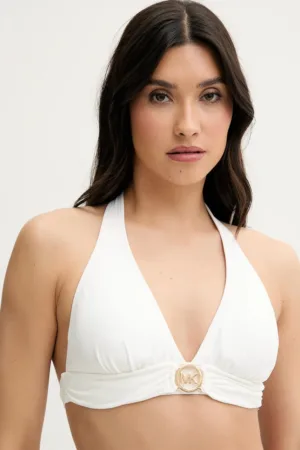 MICHAEL Michael Kors sutien de baie culoarea alb