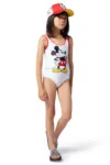 Marc Jacobs costum de baie dintr-o bucată pentru copii x Disney culoarea bej