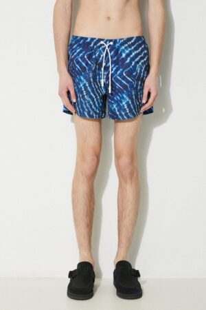 Marcelo Burlon pantaloni scurti de baie Aop Sound Waves Swim Short CMFA003S24FAB0024501