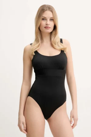 Max Mara Beachwear costum de baie culoarea negru