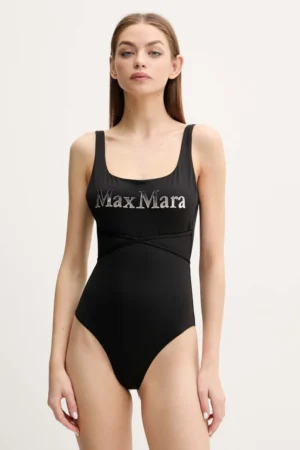Max Mara Beachwear costum de baie dintr-o bucată culoarea negru
