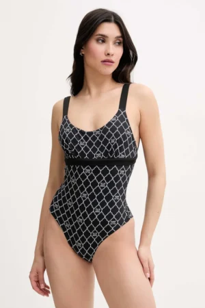 Max Mara Beachwear costum de baie întreg culoarea negru