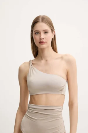 Max Mara Beachwear sutien de baie culoarea bej