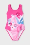 Mayoral costum de baie dintr-o bucată pentru copii culoarea roz
