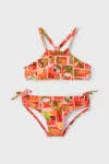 Mayoral costum de baie pentru copii din două piese culoarea portocaliu