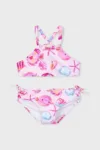 Mayoral costum de baie pentru copii din două piese culoarea roz