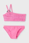 Mayoral costum de baie pentru copii din două piese culoarea roz