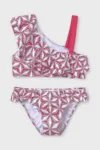 Mayoral costum de baie pentru copii din două piese culoarea roz