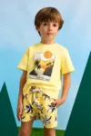 Mayoral pantaloni scurti de baie copii culoarea galben