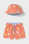 Mayoral pantaloni scurti de baie copii culoarea portocaliu