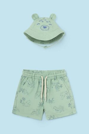 Mayoral pantaloni scurți de baie pentru bebeluși culoarea verde