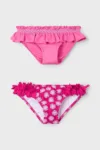 Mayoral slip de baie copii 2-pack culoarea roz
