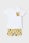 Mayoral tricou și costum de baie pentru copii culoarea galben