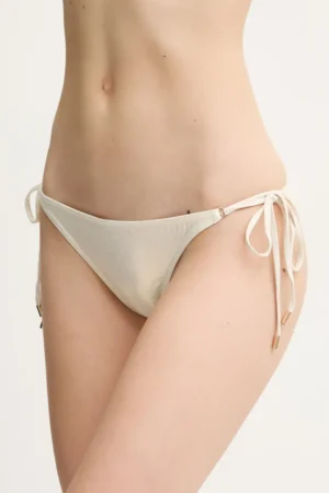 Melissa Odabash chiloti de baie culoarea auriu