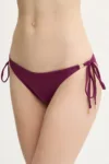 Melissa Odabash chiloti de baie culoarea bordo