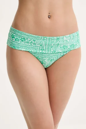 Melissa Odabash chiloti de baie culoarea verde