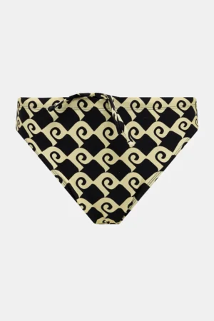 Nanushka costum de baie FINN culoarea negru