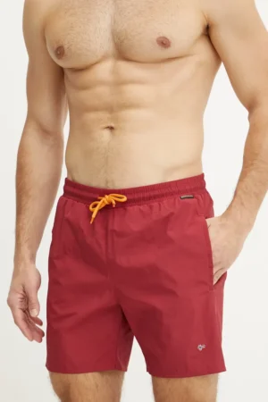 Napapijri pantaloni scurți de baie V-Haldane culoarea bordo