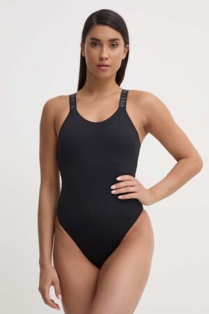 Nike costum de baie dintr-o bucată Hydralock Fusion culoarea negru