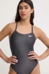 Nike costum de baie dintr-o bucată Hydrastrong Delta culoarea gri