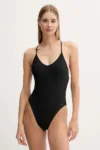 Nike costum de baie dintr-o bucată culoarea negru