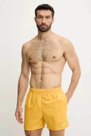 Nike pantaloni scurți de baie culoarea galben