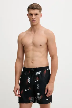 Nike pantaloni scurți de baie culoarea negru