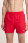 Nike pantaloni scurți de baie culoarea rosu