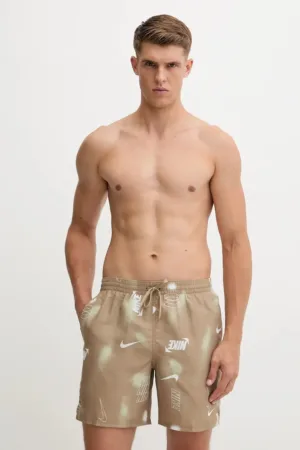 Nike pantaloni scurți de baie culoarea verde