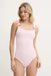 PARAMIDONNA costum de baie dintr-o bucată culoarea roz