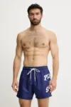 PLEIN SPORT pantaloni scurți de baie culoarea bleumarin
