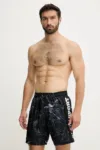 PLEIN SPORT pantaloni scurți de baie culoarea negru