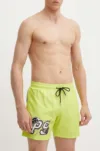 PLEIN SPORT pantaloni scurti de baie culoarea verde