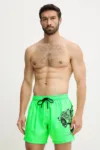 PLEIN SPORT pantaloni scurți de baie culoarea verde