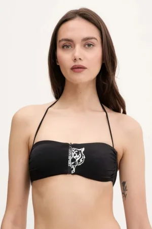 PLEIN SPORT sutien de baie culoarea negru