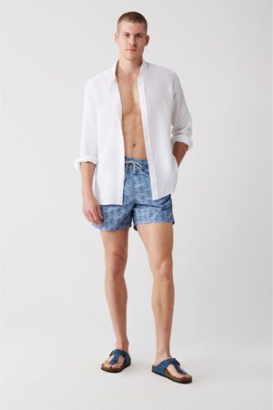 Pantaloni baie barbati 1297617871 - Poliester