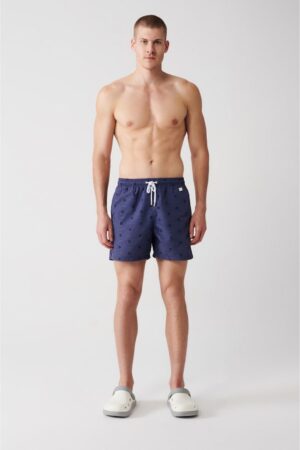 Pantaloni baie barbati 593897871 - Poliester