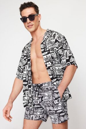 Pantaloni baie barbati 745277871 - Poliester