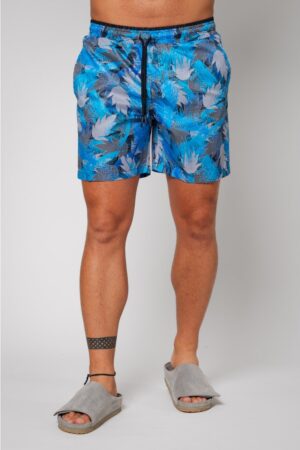 Pantaloni scurt de baie Leves Black/Blue 12766
