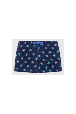 Pantaloni scurti de baie copii - 300182345 - Poliester - Albastru marin